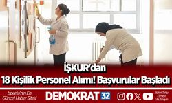 İŞKUR'dan 18 Kişilik Personel Alımı! Başvurular Başladı