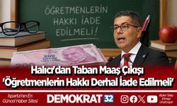 Halıcı'dan Taban Maaş Çıkışı 'Öğretmenlerin Hakkı Derhal İade Edilmeli'