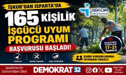 İş Arayanlara Müjde! İşkur, Isparta'da 165 Kişi Alacak