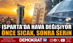 Isparta'da Hava Tersine Dönecek! 37 Derecenin Ardından Serinlik Geliyor