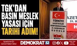 TGK'dan basın tarihine geçecek hamle, meslek yasası son aşamada