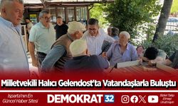 Milletvekili Halıcı Gelendost'ta Vatandaşlarla Buluştu