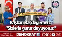 Başkan Başdeğirmen: “Sizlerle gurur duyuyoruz”
