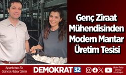 Genç Ziraat Mühendisinden Modern Mantar Üretim Tesisi