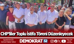 CHP’liler Toplu İstifa Töreni Düzenleyecek
