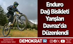 Enduro Dağ Bisikleti Yarışları Davraz'da Düzenlendi