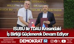 ISUBÜ ile TDAU Arasındaki İş Birliği Güçlenerek Devam Ediyor