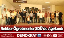 Rehber Öğretmenler SDÜ’de Ağırlandı