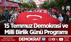 15 Temmuz Demokrasi ve Milli Birlik Günü Programı