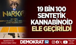 19 Bin 100 Sentetik Kannabinoid Ele Geçirildi