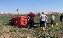 Ankara'da uçan araç düştü