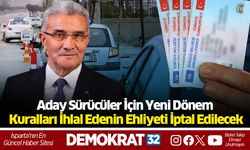 Aday Sürücüler İçin Yeni Dönem