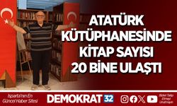 ATATÜRK KÜTÜPHANESİNDE KİTAP SAYISI 20 BİNE ULAŞTI