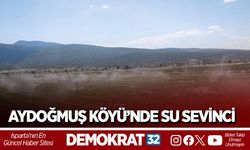 Aydoğmuş Köyü’nde Su Sevinci