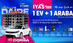 IYAŞ’TAN YILIN ÇEKİLİŞİ: 1 EV, 1 ARABA VE ONLARCA HEDİYE!