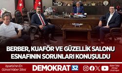 BERBER, KUAFÖR VE GÜZELLİK SALONU ESNAFININ SORUNLARI KONUŞULDU
