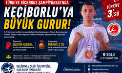 Türkiye Kickboks Şampiyonası’nda Keçiborlu’ya Büyük Gurur: Türkiye Üçüncülüğü Geldi