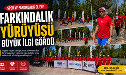 Farkındalık Yürüyüşü Büyük İlgi Gördü