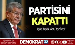 PARTİSİNİ KAPATTI