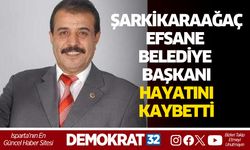 Şarkikaraağaç'ın Efsane Belediye Başkanı Mevlüt Özdemir Hayatını Kaybetti
