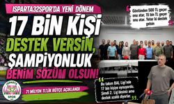 "17 Bin Kişi Destek Versin, Şampiyonluk Benim Sözüm Olsun"