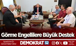 Görme Engellilere Büyük Destek