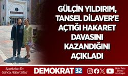 Gülçin Yıldırım, Tansel Dilaver'e açtığı hakaret davasını kazandığını açıkladı
