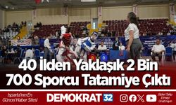 40 İlden Yaklaşık 2 Bin 700 Sporcu Tatamiye Çıktı