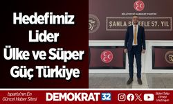 Hedefimiz Lider Ülke ve Süper Güç Türkiye