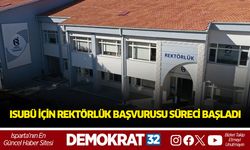 ISUBÜ İçin Rektörlük Başvurusu Süreci Başladı