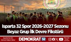 Isparta 32 Spor 2026-2027 Sezonu Beyaz Grup İlk Devre Fikstürü