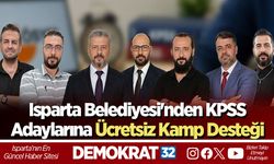 Isparta Belediyesi'nden KPSS Adaylarına Ücretsiz Kamp Desteği