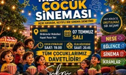 Isparta'da Çocuklar Sinema Keyfini Açık Havada Yaşayacak