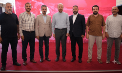 ISUBÜ Rektörü Çatal, Bilal Erdoğan ile bir araya geldi