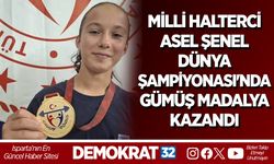 Milli Halterci Asel Şenel Dünya Şampiyonası'nda Gümüş Madalya Kazandı