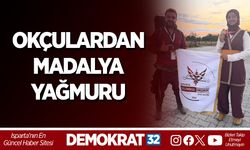 OKÇULARDAN MADALYA YAĞMURU