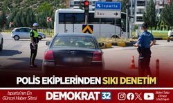 Polis ekiplerinden sıkı denetim