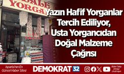 Yazın Hafif Yorganlar Tercih Ediliyor, Usta Yorgancıdan Doğal Malzeme Çağrısı