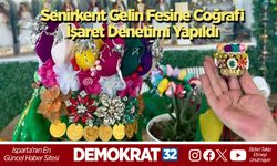 Senirkent Gelin Fesi Coğrafi İşaret Denetimi Yapıldı