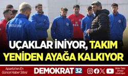 UÇAKLAR İNİYOR, TAKIM YENİDEN AYAĞA KALKIYOR