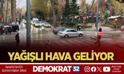 YAĞIŞLI HAVA GELİYOR