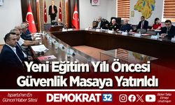 Yeni Eğitim Yılı Öncesi Güvenlik Masaya Yatırıldı
