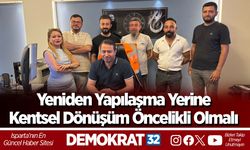 Yeniden Yapılaşma Yerine Kentsel Dönüşüm Öncelikli Olmalı