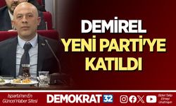 DEMİREL YENİ PARTİ'YE KATILDI