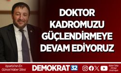 DOKTOR KADROMUZU GÜÇLENDİRMEYE DEVAM EDİYORUZ