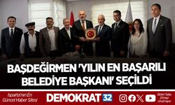 BAŞDEĞİRMEN 'YILIN EN BAŞARILI BELEDİYE BAŞKANI' SEÇİLDİ