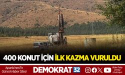 400 KONUT İÇİN İLK KAZMA VURULDU