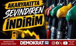 AKARYAKITTA SEVİNDİREN İNDİRİM