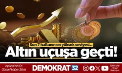 ALTIN UÇUŞA GEÇTİ