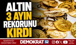 ALTIN 3 AYIN REKORUNU KIRDI